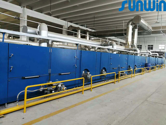 2400mm Cloth Textile Printing Machine Heat Setting Finishing Stenter Machine 50hz