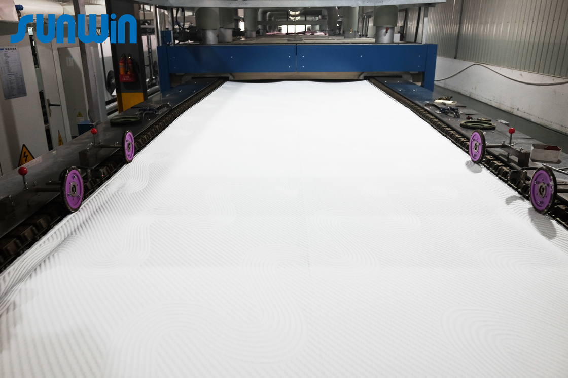 Printed Fabric Mini Stenter Textile Machine Stenter Finishing 8 Chamber 2200mm