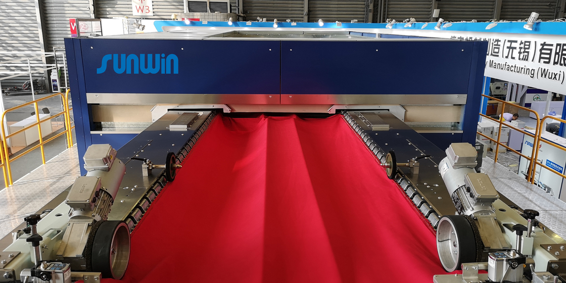 8 Chamber Stenter Tubular Fabric Heat Setting Machine For Spandex Fabric